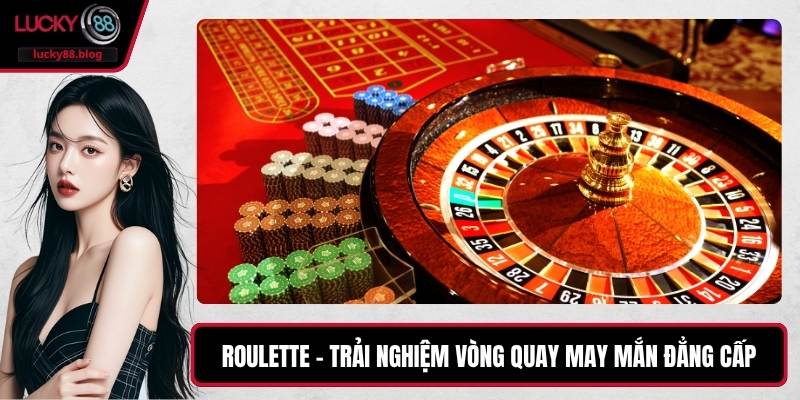 Roulette – Trải Nghiệm Vòng Quay May Mắn Đẳng Cấp